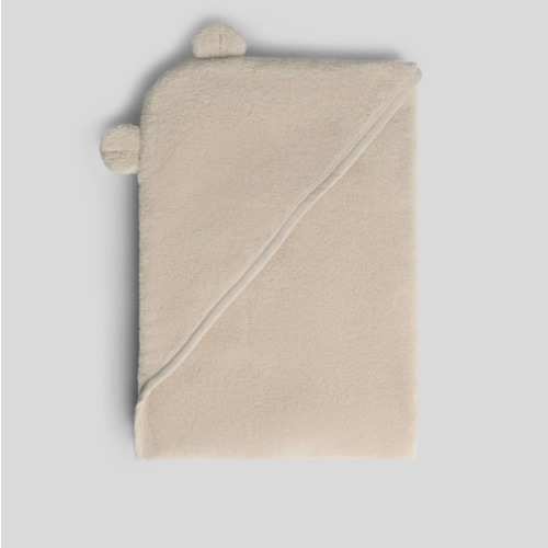 Organic Hooded Baby Towel with Ears (Natural) – Parachute Home