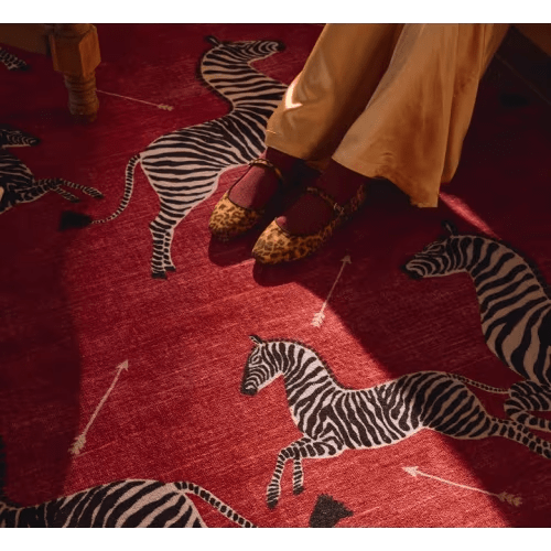 Wilder Blue Multicolor Rug | Ruggable US