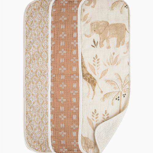 Crane Baby Baby's 3-Pack Kendi Burp Cloths Set | Saks Fifth Avenue