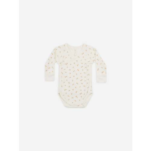 Pointelle Side Snap Bodysuit || Ditsy Melon
