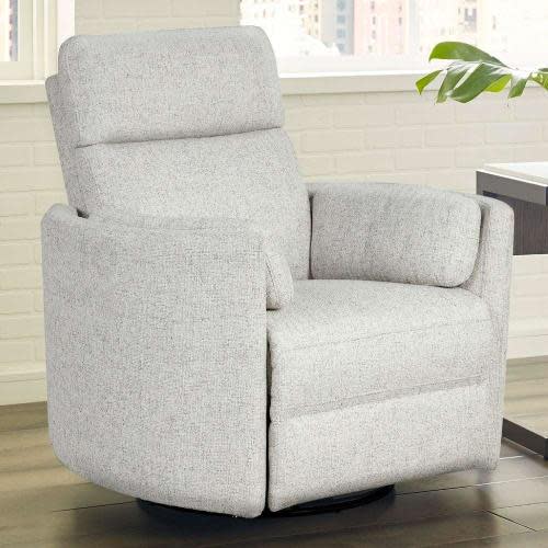 Parker House Radius Triple Power Swivel Glider With Power Headrest- Quartz