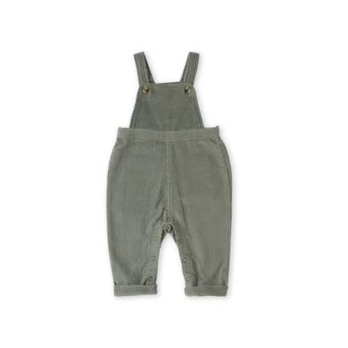 Organic Corduroy Overalls - Sage