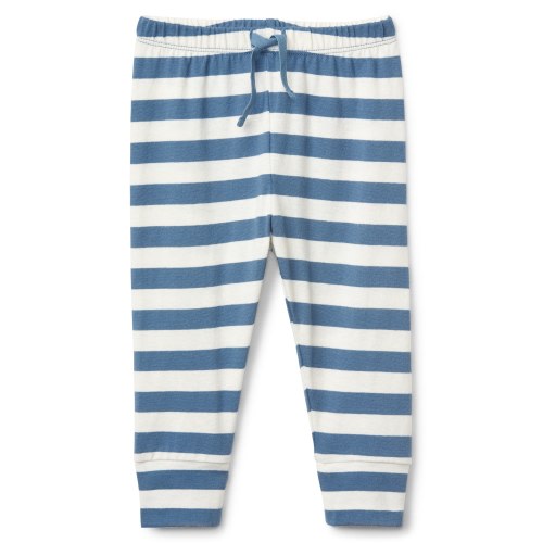 Organic Pull-On Pants in cornflower