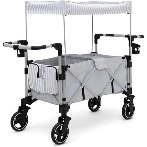 GAP babyGap Deluxe Explorer Wagon, Grey Stripes