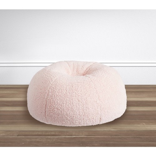 Anywhere Beanbag™, Blush Cozy Sherpa