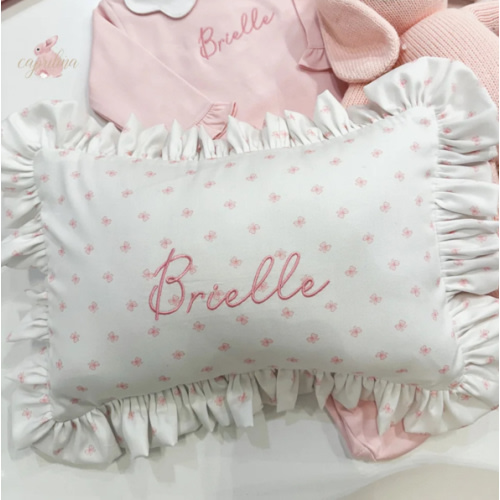 PINK MINI BOW PILLOW – Caprilina