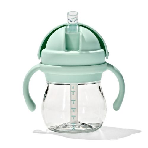 Oxo Tot 6oz Transitions Straw Cup With Removable Handle - Opal