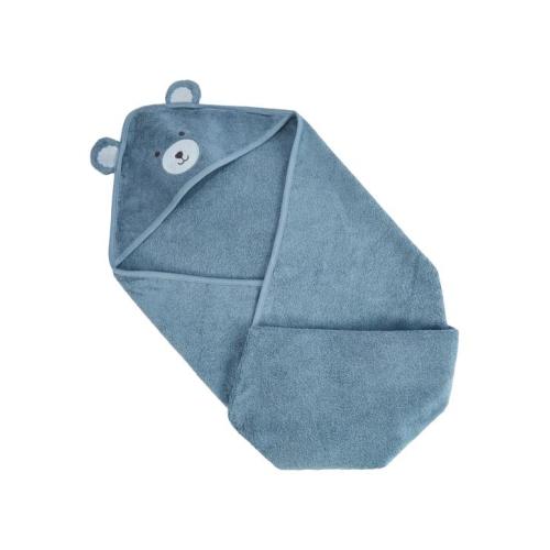 Cotton Hooded Towel - Bear