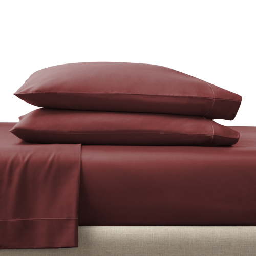 Better Homes & Gardens 400 Thread Count Deep Redwood Performance HYGROCOTTON Pillowcase Set, Standard/Queen