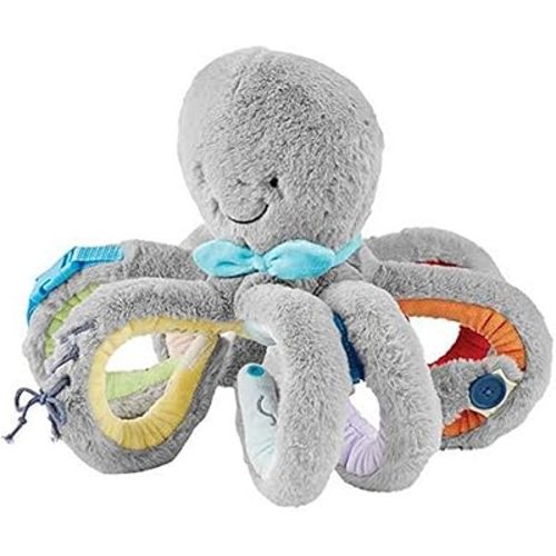 Mud Pie Gray Octivity Plush Pal, Grey, 15 1/2" X 15 1/2"