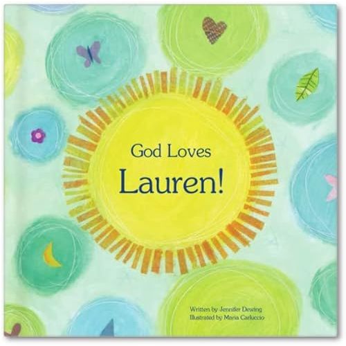 I See Me! God Loves You! - Personalized Children's Story (Softcover) Apparel