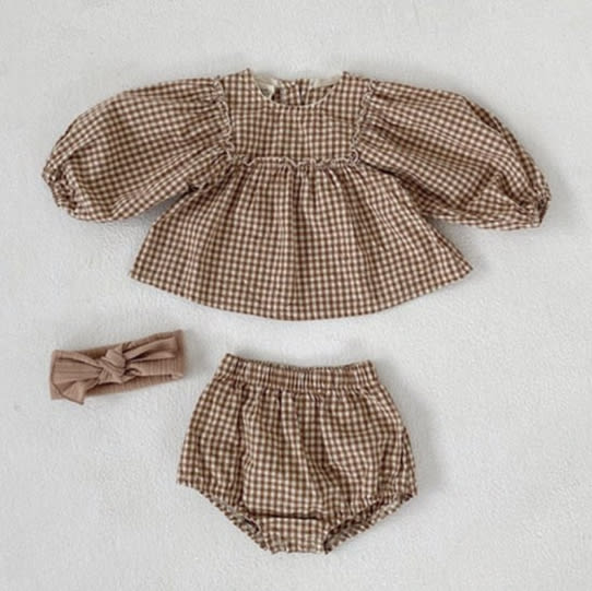 North Gingham Set