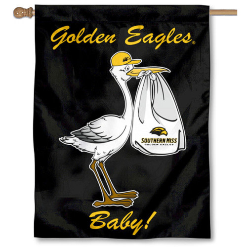 Southern Mississippi Eagles New Baby Flag - State Street Products