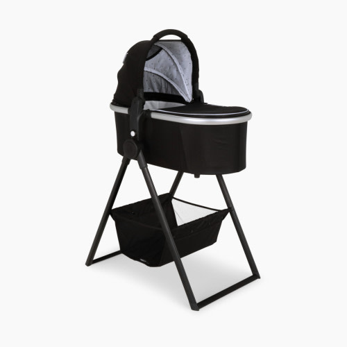 Mockingbird Bassinet + Bassinet Stand Bundle - Black
