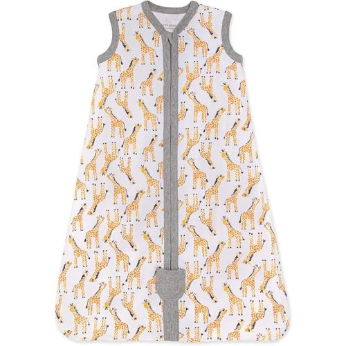 Burt's Bees Baby Beekeeper Wearable Blanket, Organic Cotton Swaddle 0.5 or 1.5 TOG, Newborn Essentials Shower Gift