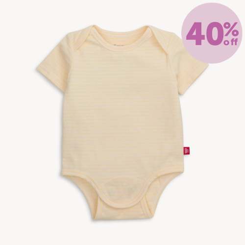 pencil stripe yarn dye cloudstretch™ magnetic tiny tornado bodysuit – Magnetic Me