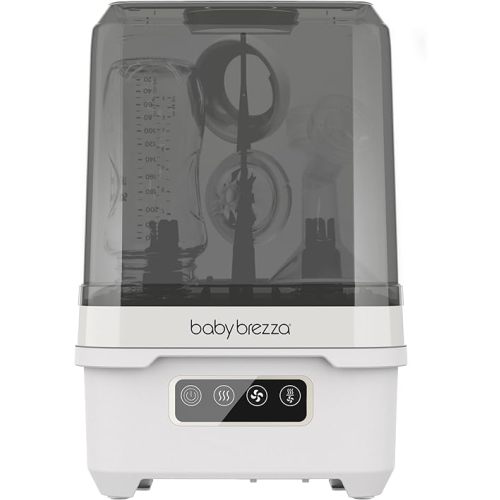 Baby Brezza Portable Baby Bottle Sterilizer Dryer for Travel - Compact Mini Sterilizer Fits Bottles, Pump Parts and Accessories