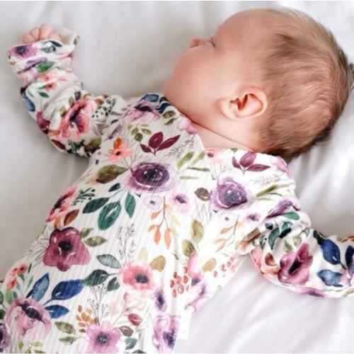 RUFFLE CUFF LONG SLEEVE WINGED BODYSUIT