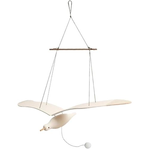 Garneck Wood Bird Hanging Decor