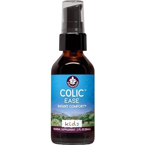 WishGarden Herbs Colic Ease for Infants - Natural Herbal Colic Relief for Newborns, Infant Gas Relief Drops Soothes Baby Gas Bubbles Quickly, More Effective Than Gripe Water for Infants, 2oz Drops