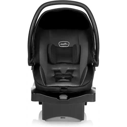 Evenflo LiteMax 35 Infant Car Seat, Lightweight, Extended Use, Belt Lock-Off, Ergonomic Handle