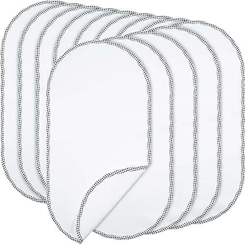 Chumia 12 Pack Baby Waterproof Changing Pad Liners Portable Baby Changing Mat Soft Flannel Cotton Reusable Table Cover Liners for Boys Girls