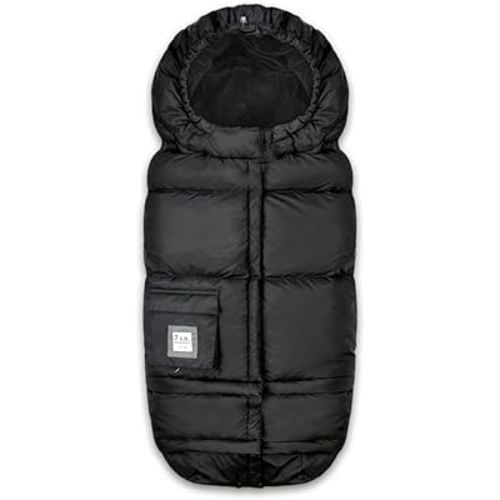 7AM Enfant Stroller Blanket 212 - Adjustable Baby Car Seat Zipped Blanket for Babies Winter, Unisex Multi Purpose Fleece Lined Warm Hooded Toddler Footmuff Water Repellent | (6M - 4T)