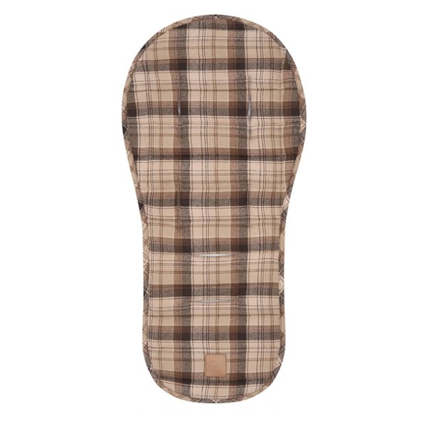 Chocolate Check Universal Pram Liner