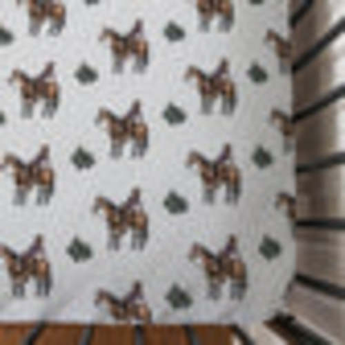 Cowgirls & Cactus Bamboo Muslin Crib Sheet – Cowkid Clothing Company
