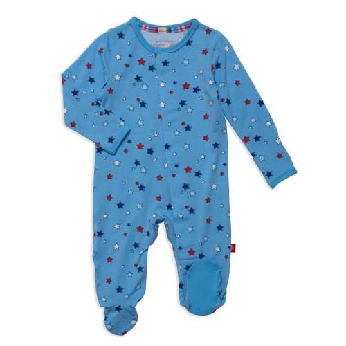 red white and bluetiful modal magnetic parent favorite footie – Magnetic Me