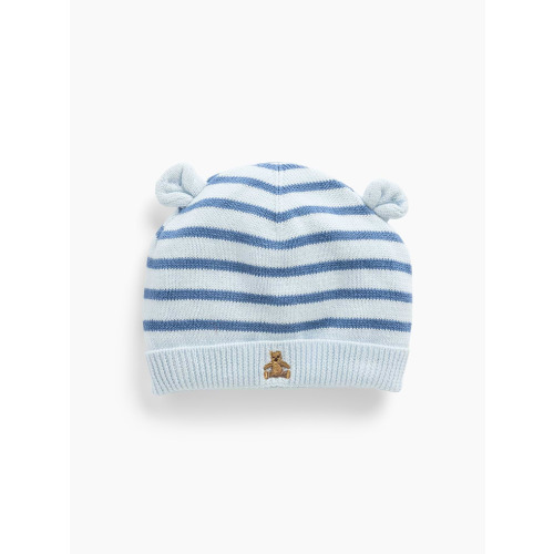 Baby Stripe Bear Hat
