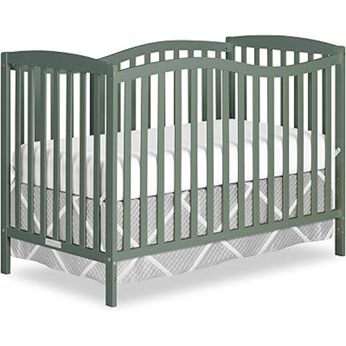 Dream On Me Chelsea 5-in-1 Convertible Full Size Baby Crib, GREENGUARD Gold