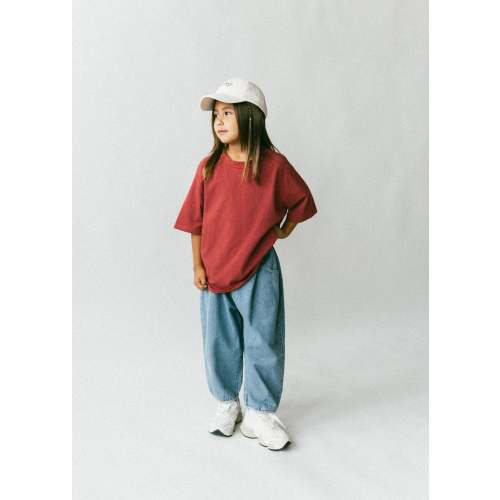 Baggy Tee- Vintage Red