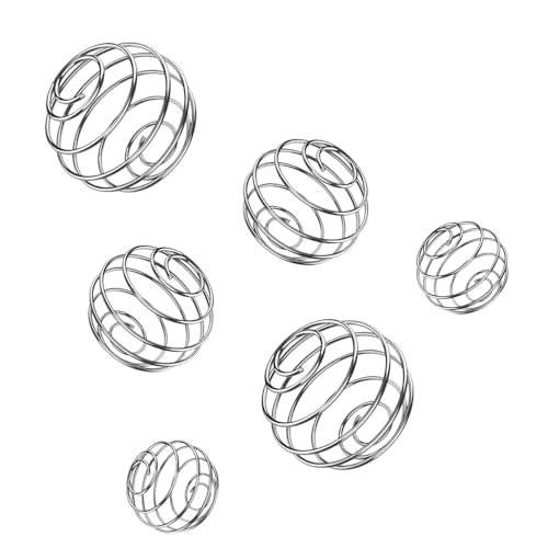 Shaker Balls, 6PCS 304 Stainless Steel Mixing Balls for Protein Shakes Formula, Blending Balls for Mixer Bottles