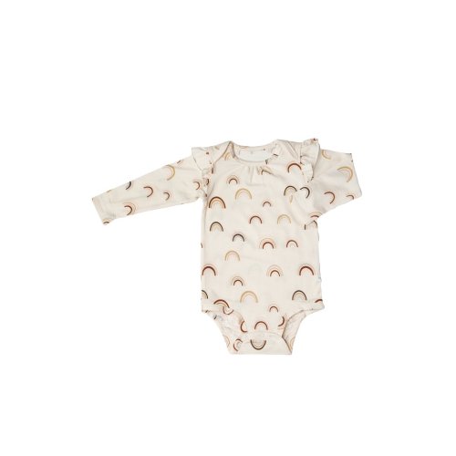 Girl's LS Bodysuit in TENCEL™ - Canyon Rainbow – LOULOU LOLLIPOP US (3-6 mos)