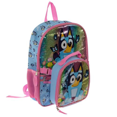 Bluey Sequins Backpack & Lunch Bag