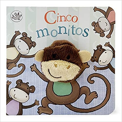 Cinco monitos / Five Little Monkeys (Finger Puppet Book) (Spanish Edition)