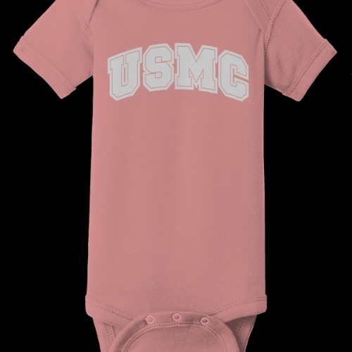 Creepers USMC Infant Short Sleeve Bodysuit-Pink – Frontline Military Apparel