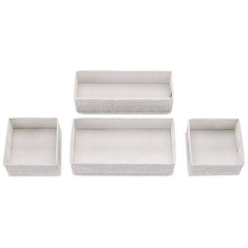 Dresser Drawer Organizers - The Big One® 4-pc. Fabric Drawer Organizer Set