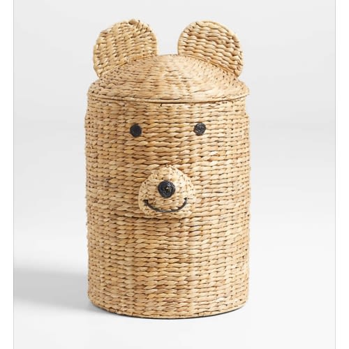 Bear Woven Kids Hamper with Handles