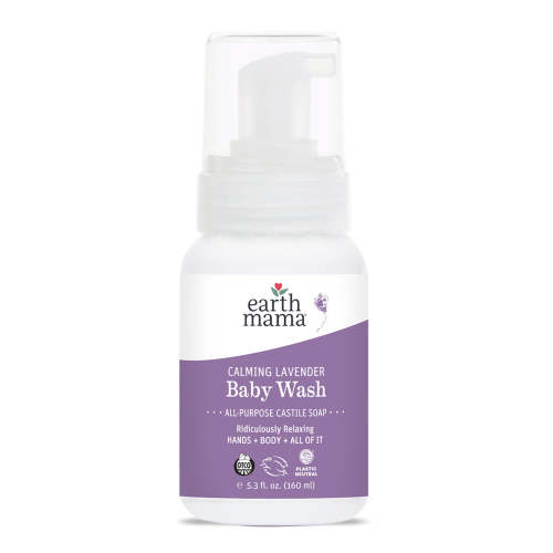 Calming Lavender Organic Castile Baby Wash | Earth Mama
