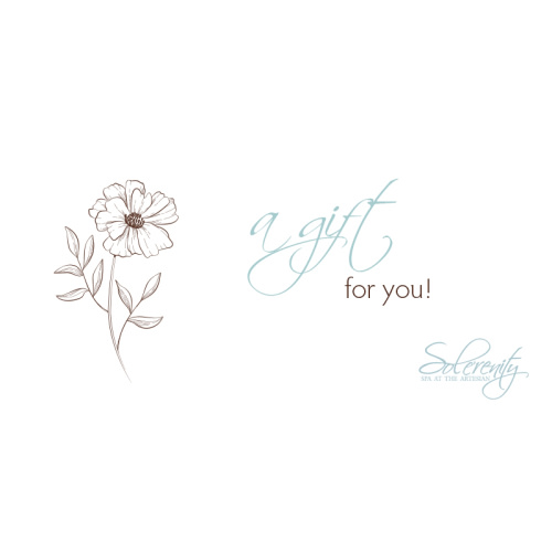 Sole'renity Spa | Create a Gift Certificate