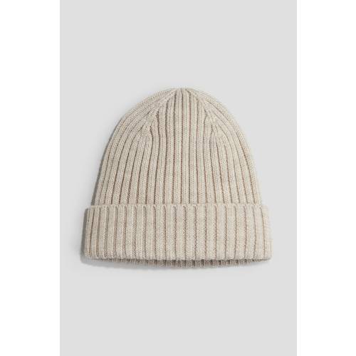 WOOL-KNIT BEANIE