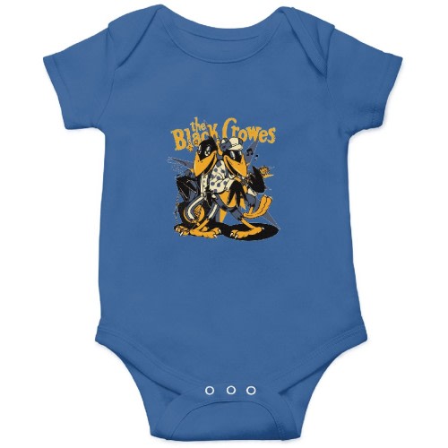 The Black Crowes Onesie Kids's Short Sleeve Onesie 6M Royal sold by Gian Galang | SKU 940491 | Printerval