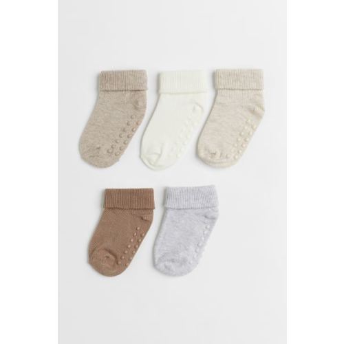 5-pack Non-slip Socks