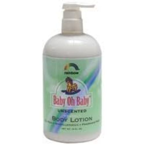 Rainbow Research Baby Oh Baby Body Lotion Unscented, Unscented 16 OZ (Pack of 3)