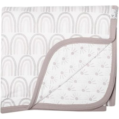 Copper Pearl Three-Layer Baby Blanket: Soft Baby Quilts for Boys and Girls | Breathable, Cozy, Toddler Blanket | Baby Quilt for Newborns | 46x46 Premium Polyester/Rayon | Bliss