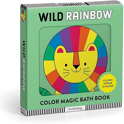 Wild Rainbow Magic Bath Book (Bath Time Books, Bath Books for Toddlers and Babies, Books about Animals, Waterproof Books) Novelty Book – September 7, 2021