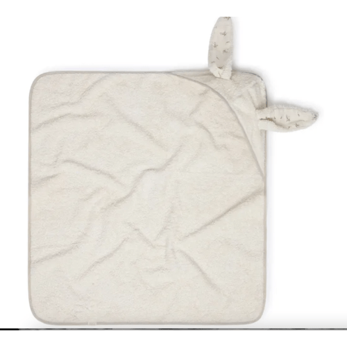 Bunny Roseberry bath cape | Ecru