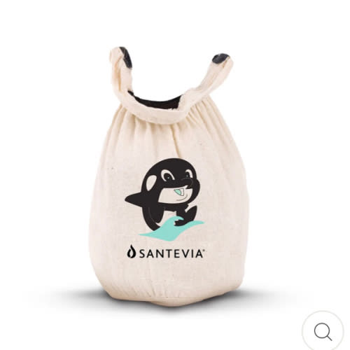 Organic Cotton Bath Faucet Filter by Santevia | Adds Nourishing Minerals for Hair & Skin | Chlorine Filter | Made in Canada